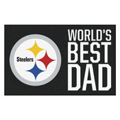 NFL - New York Jets Starter Mat - World's Best Dad 19"x30", 18181