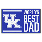 University of Kentucky Starter Mat - World's Best Dad 19"x30", 18192