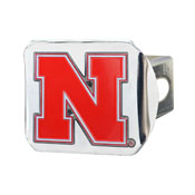 Nebraska Cornhuskers Hitch Cover - 3D Color Emblem, 182-F108-CRM