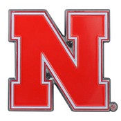 Nebraska Cornhuskers 3D Color Metal Emblem, 182-F601