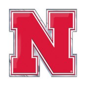 Nebraska Cornhuskers Heavy Duty Aluminum Embossed Color Emblem, 182-F606