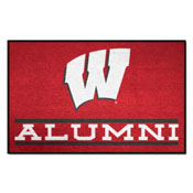 University of Wisconsin Alumni Starter Mat 19"x30", 18340