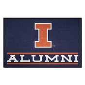 University of Illinois Alumni Starter Mat 19"x30", 18368