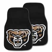 Oakland 2-piece Carpeted Car Mats 17"x27", 18448