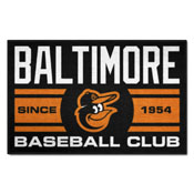 Baltimore Orioles Baseball Club Starter Rug 19"x30", 18461