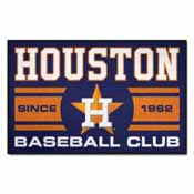 Houston Astros Baseball Club Starter Rug 19"x30", 18469