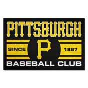 Pittsburgh Pirates Baseball Club Starter Rug 19"x30", 18480