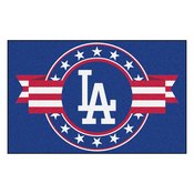 MLB - Los Angeles Dodgers Starter Mat - MLB Patriotic 19"x30", 18541