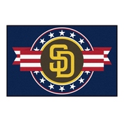 MLB - San Diego Padres Starter Mat - MLB Patriotic 19"x30", 18550