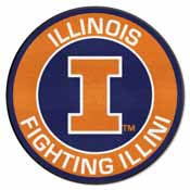 University of Illinois Roundel Mat, 18608