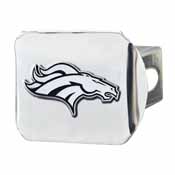 NFL - Denver Broncos Chrome Hitch - Chrome3.4"x4", 18706