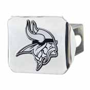 NFL - Minnesota Vikings Chrome Hitch - Chrome3.4"x4", 18710