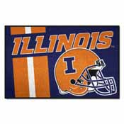 Illinois Uniform Inspired Starter Rug 19"x30", 18743