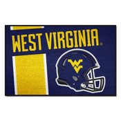 West Virginia Uniform Inspired Starter Rug 19"x30", 18790