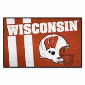 Wisconsin Uniform Inspired Starter Rug 19"x30", 18791