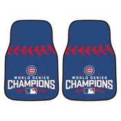 Chicago Cubs 2016 MLB World Series Champions Front Carpet Car Mat Set - 2 Pieces, 18920