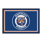 Detroit Tigers 4ft. x 6ft. Plush Area Rug1964, 1916