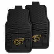 Wichita State 2-PC Vinyl Car Mats 17"x27", 19329
