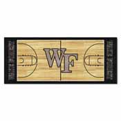 Wake Forest Basketball Court Runner 30"x72", 19557