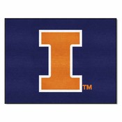 Illinois All-Star Mat 33.75"x42.5", 1961