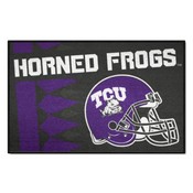 TCU Uniform Inspired Custom Starter Rug 19"x30", 19635