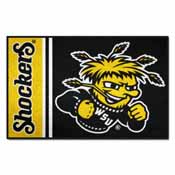Wichita State Uniform Inspired Starter Rug 19"x30", 19644