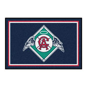 California Angels 4ft. x 6ft. Plush Area Rug 1966 Retro Logo, 1968