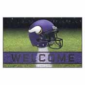 NFL - Minnesota Vikings 18"x30" Crumb RubberDoor Mat, 19950