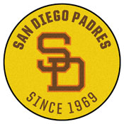 Retro Collection - 1969 - MLB - San Diego Padres Roundel Mat 27" diameter, 1999