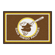 San Diego Padres 4ft. x 6ft. Plush Area Rug1969, 2001