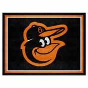 MLB - Baltimore Orioles Cartoon Bird 8'x10' Rug, 20325