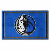 NBA - Dallas Mavericks 4'x6' Rug, 20424