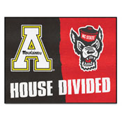 NC State - Appalachian State Divided Rug 33.75"x42.5", 20502
