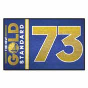 NBA - Warriors 73 Starter Rug 19"x30", 20560