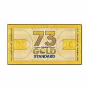 NBA - Warriors 73 Large Court Runner 29.5x54, 20562