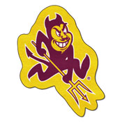 Arizona State Mascot Mat with Pitchfork Logo, 20629