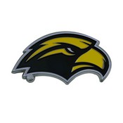 Southern Miss Golden Eagles 3D Color Metal Emblem, 207-F601