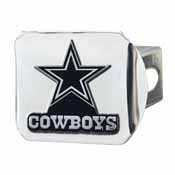 NFL - Dallas Cowboys Chrome Hitch - Chrome3.4"x4", 20872