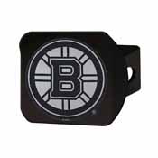 NHL - Boston Bruins Black Hitch Cover 4 1/2"x3 3/8", 20991