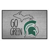 Michigan State Southern Style Starter Mat 19"x30", 21152
