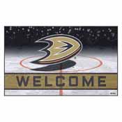 NHL - Anaheim Ducks 18"x30" Crumb Rubber Door Mat, 21262
