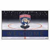 NHL - Florida Panthers 18"x30" Crumb RubberDoor Mat, 21273