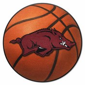 Arkansas Basketball Mat 27" diameter, 2128