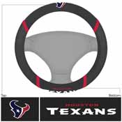 NFL - Houston Texans Steering Wheel Cover 15"x15", 21396