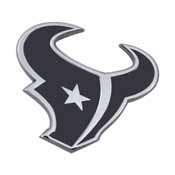 NFL - Houston Texans Chrome Emblem 3"x3.2", 21397