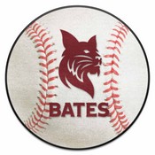 Bates College Baseball Mat 27" diameter, 21433