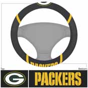 NFL - Green Bay Packers Steering Wheel Cover 15"x15", 21528