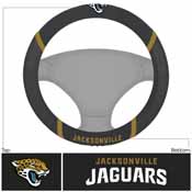 NFL - Jacksonville Jaguars Steering Wheel Cover 15"x15", 21546