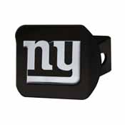 NFL - New York Giants Hitch Cover - Chrome on Black 3.4"x4", 21564