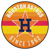 MLB  Houston Astros Roundel Mat 27" diameter, 2158
